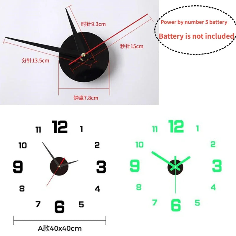 Luminous TimeScape: DIY Wall Clock