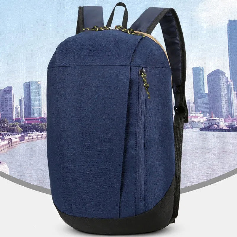 Nylon Nomad: Durable Unisex Backpack